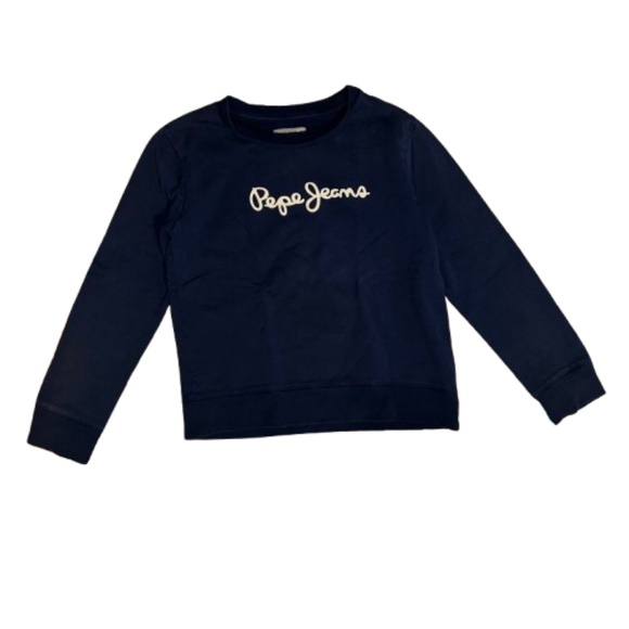 Pepe Jeans kids Sweatshirt long sleeved crewneck - Picture 1 of 6